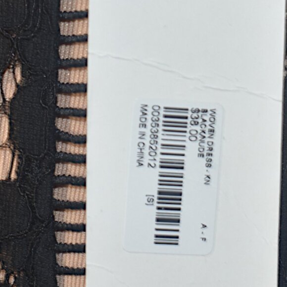 Rare London Black Stretch Lace Mini Cocktail Party Dress US 4 - Picture 6 of 7